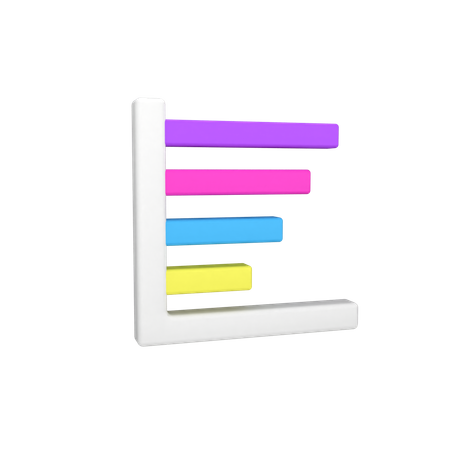 Diagramme à bandes  3D Icon