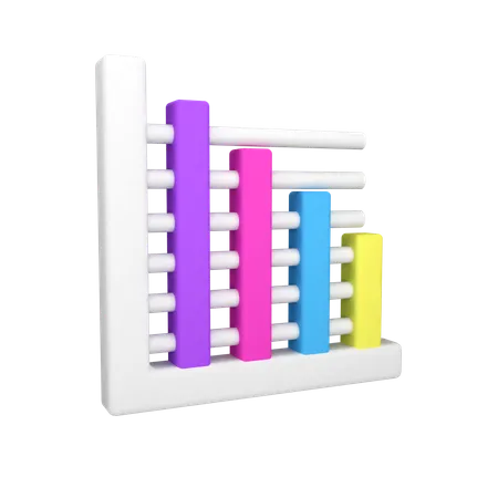 Diagramme à bandes  3D Icon