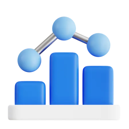 Diagramme à bandes  3D Icon