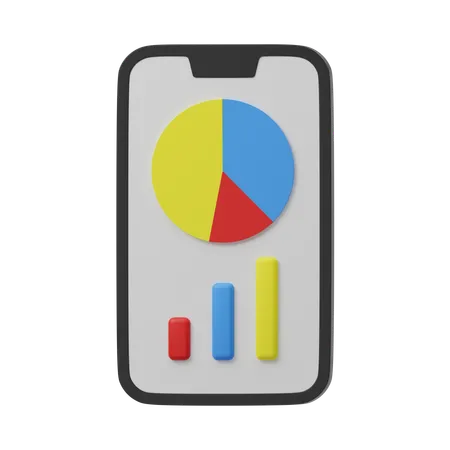 Diagramme à bandes  3D Icon