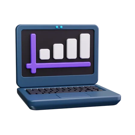 Diagramme à bandes  3D Icon