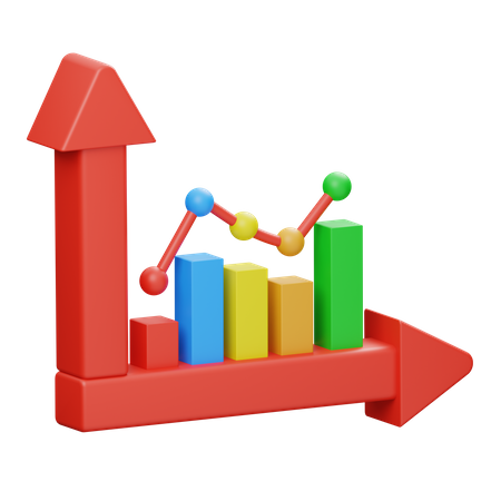 Diagramme à bandes  3D Icon