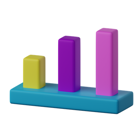 Diagramme à bandes  3D Icon