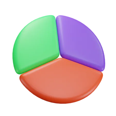 Diagramme circulaire  3D Icon