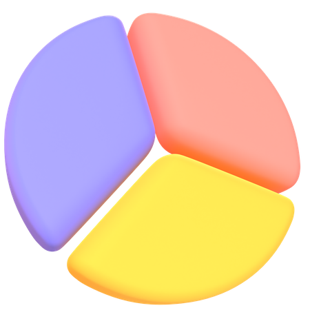 Diagramme circulaire  3D Icon