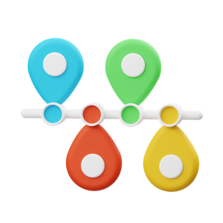 Graphique chronologique  3D Icon