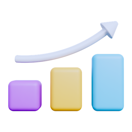 Tableau de croissance  3D Icon