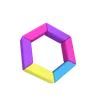 diagramme hexagonal