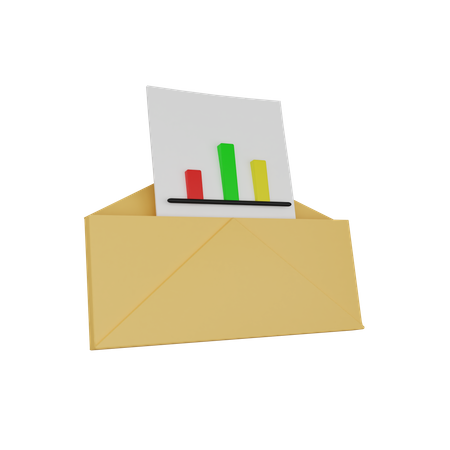 Courrier électronique  3D Icon