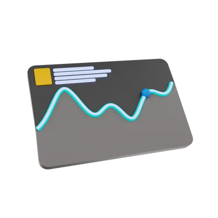 Diagramme de vagues  3D Icon