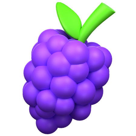 Grappe de raisin  3D Icon