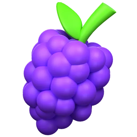 Grappe de raisin  3D Icon