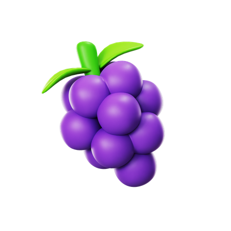 Grappe de raisin  3D Icon