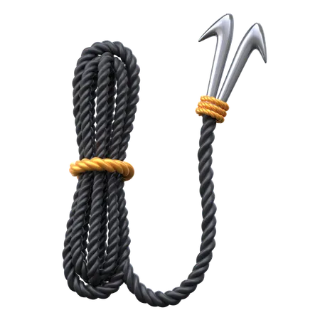 Grappling Hook  3D Icon