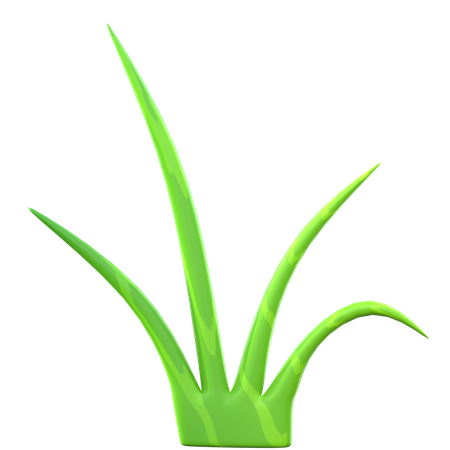 Grass  3D Icon