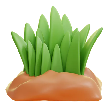 GRASS  3D Icon