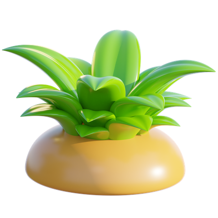 Grass  3D Icon