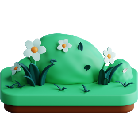 Grass  3D Icon