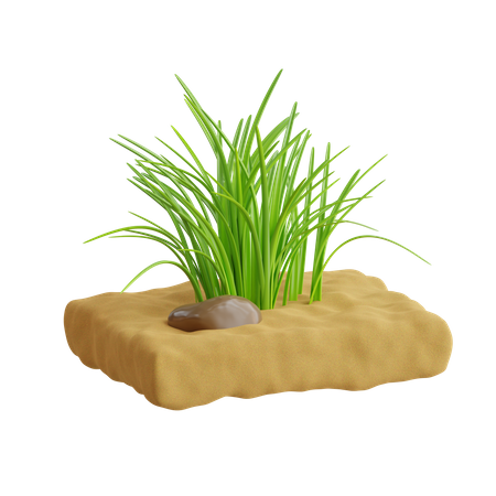 Grass 3D Icon