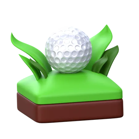 Grass Hill  3D Icon