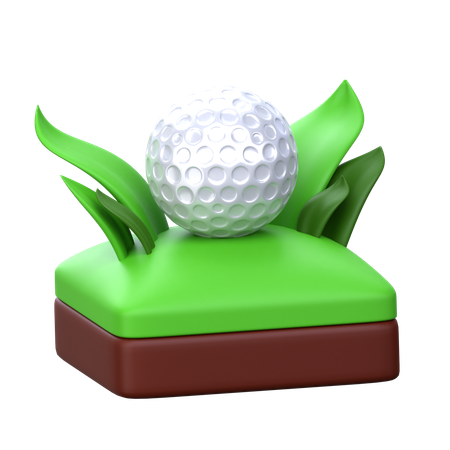 Grass Hill  3D Icon