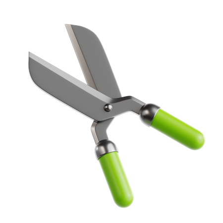 Grass Scissor  3D Icon