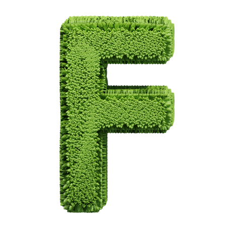 Grass Shape F  3D Icon