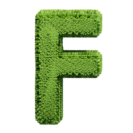 Grass Shape F  3D Icon