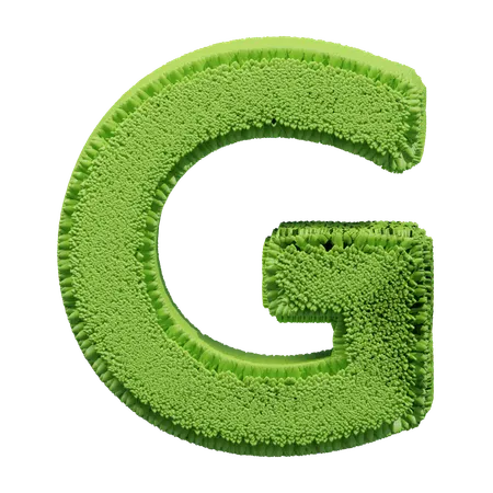 Grass Shape G  3D Icon