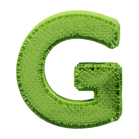 Grass Shape G  3D Icon