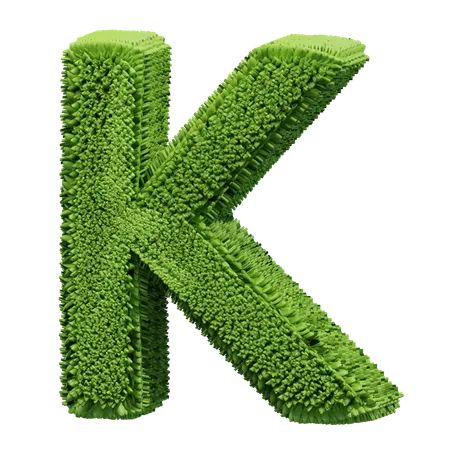 Grass Shape K  3D Icon