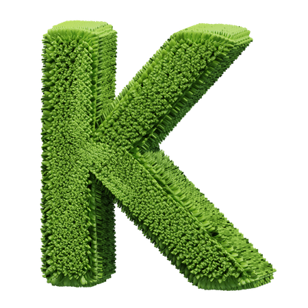 Grass Shape K  3D Icon