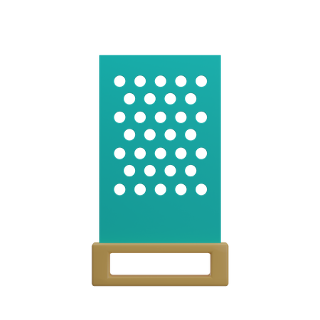 Grater  3D Illustration