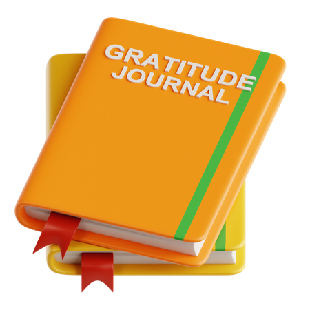Gratitude Journal  3D Icon