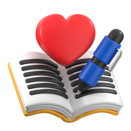 Gratitude Journal  3D Icon