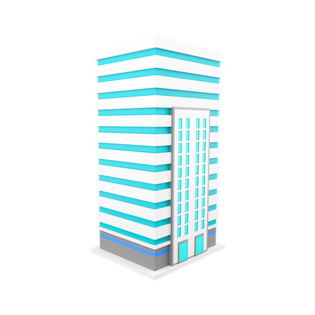 Gratte-ciel  3D Icon