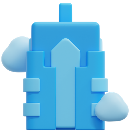 Gratte-ciel  3D Icon