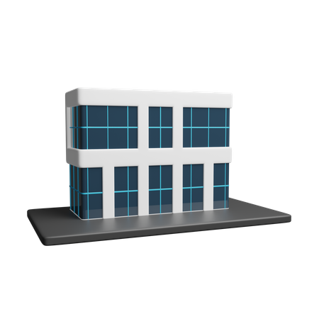 Bâtiment gratte-ciel  3D Icon