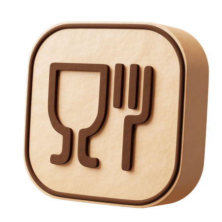 Grade alimentar  3D Icon