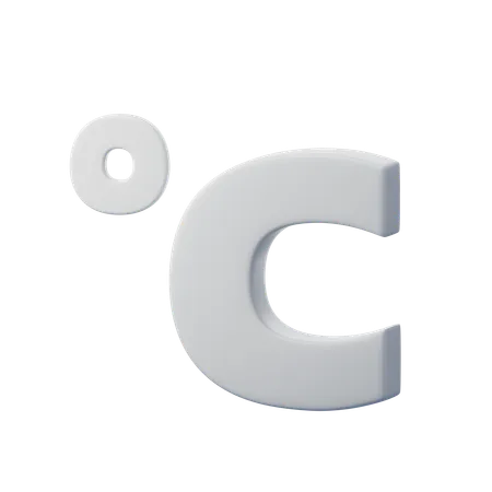 Graus Celsius  3D Icon