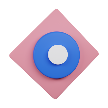 Gravação  3D Icon