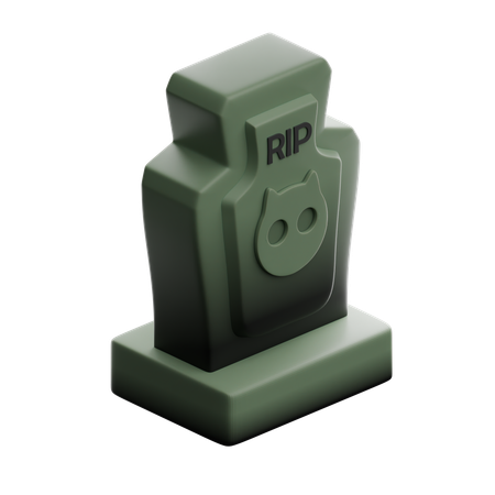 墓  3D Icon