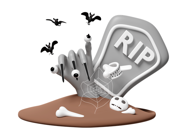 Grave  3D Icon