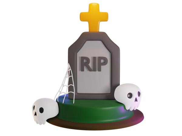Grave  3D Icon