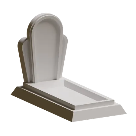 Halloween Grave 3 D Design Element 3D Icon