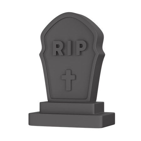 Grave RIP  3D Icon