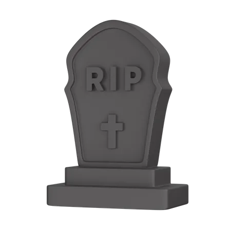 Grave RIP  3D Icon