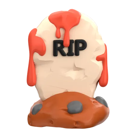 Grave Stone  3D Icon