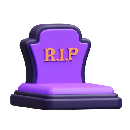 Gravestone  3D Icon