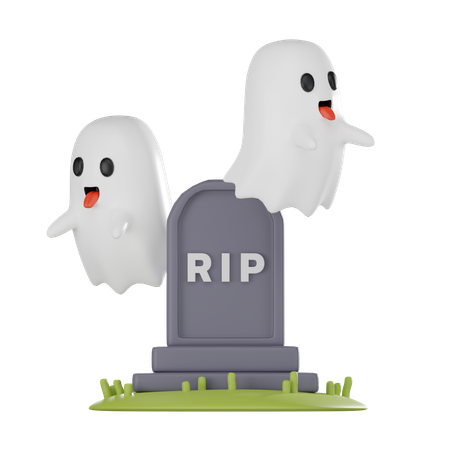 Gravestone  3D Icon